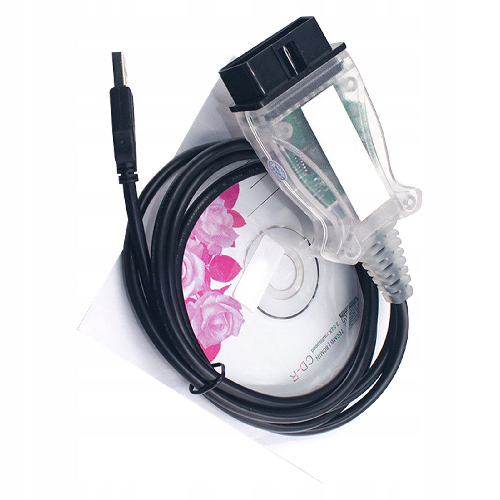 For Car Diagnostic Scanner Cable With CD Drive for