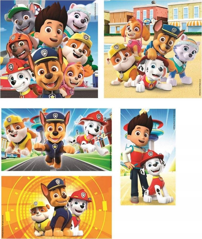 PUZZLE 10v1 SUPERCOLOR PAW PATROL PSI PATROL 4+ Kód výrobce 8005125202706