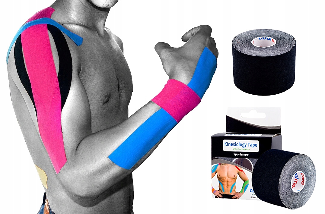 

tape tejpy tejp taśma plastry do kinesiology medyc