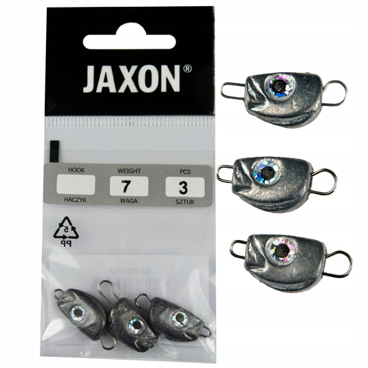 

3x główka Czeburaszka Head jaxon Główka Jig 7g