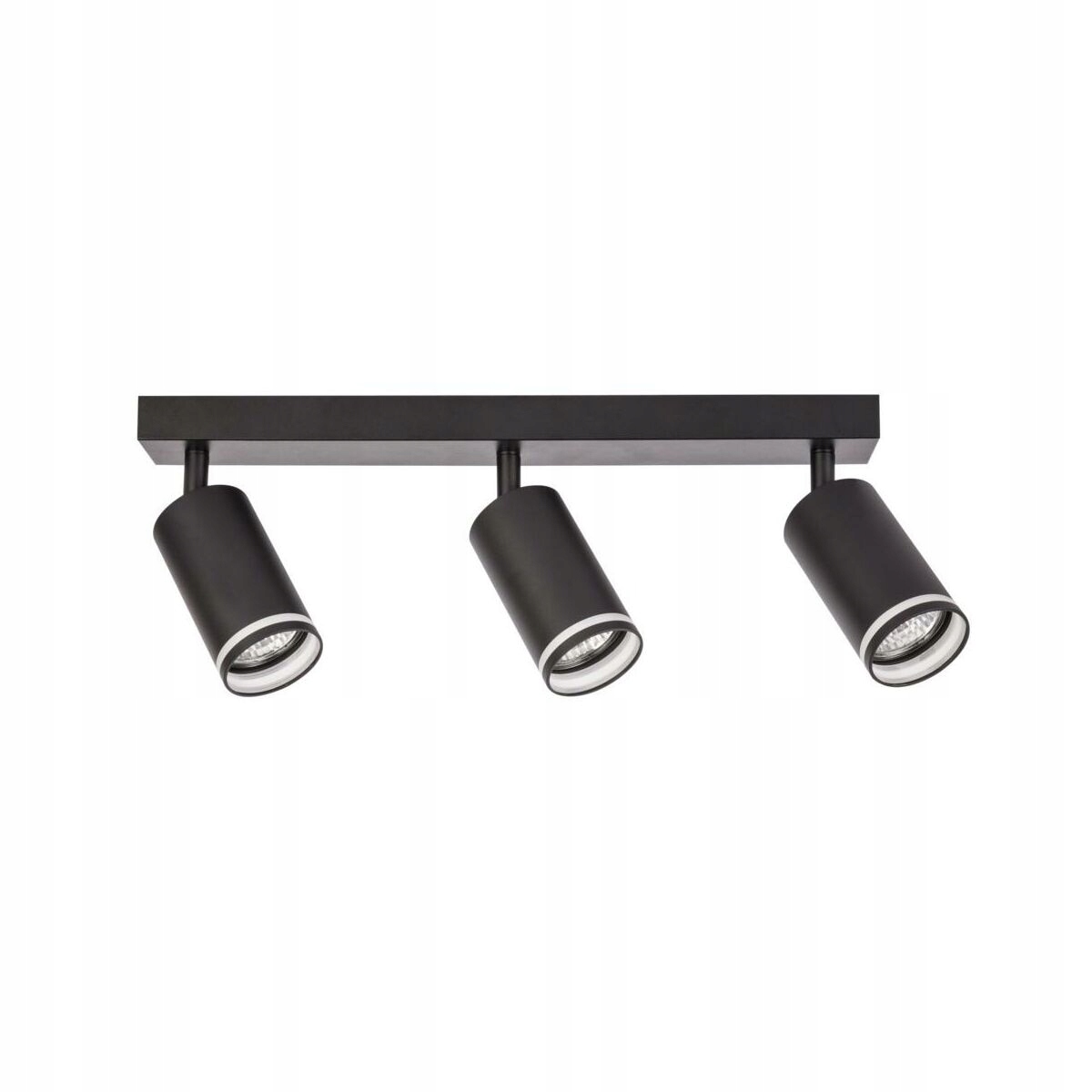 Lampa ścienno-sufitowa Paris 3 GU10 Czarna