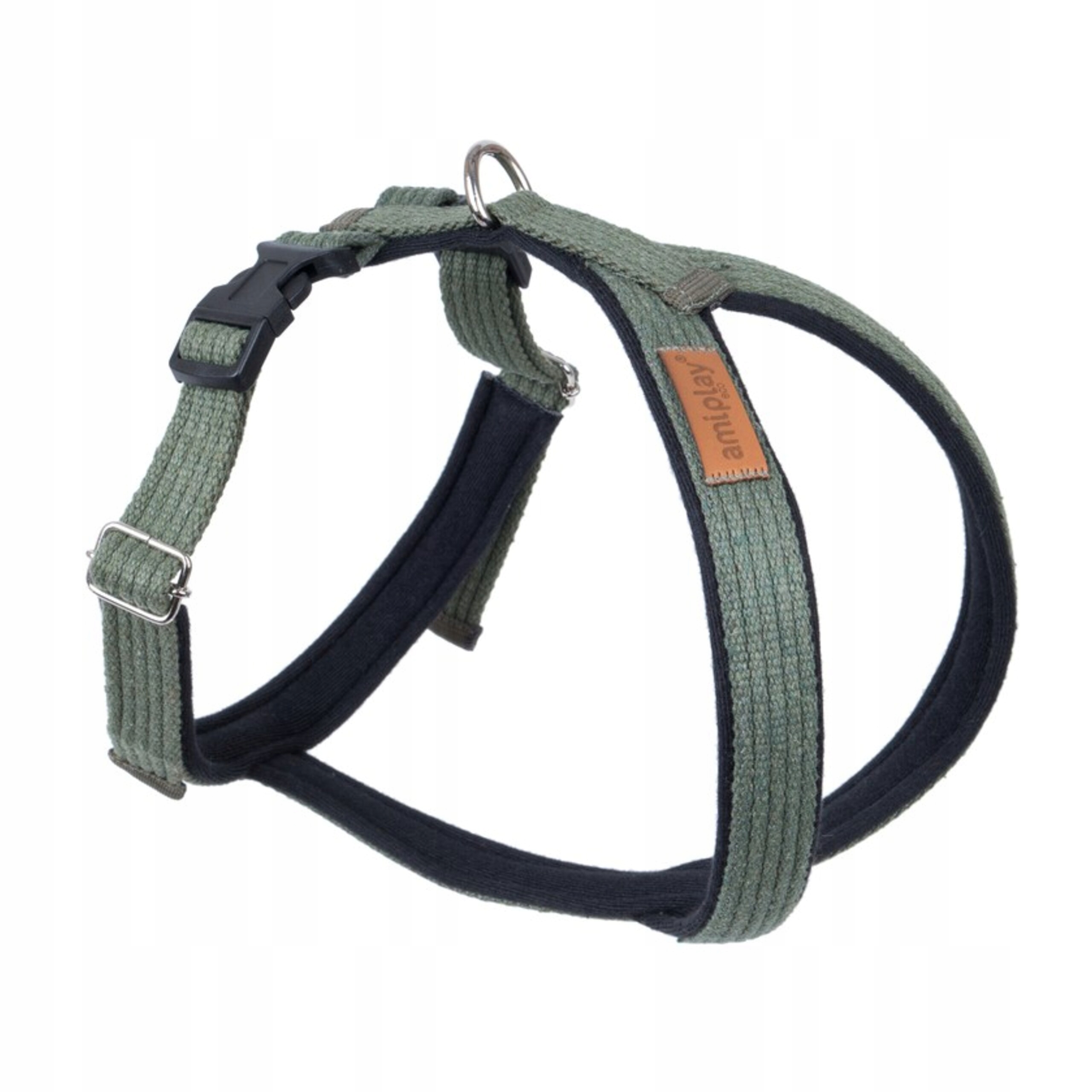 Levně Postroj pro psa Amiplay Cotton bavlněná páska Grand Soft XL 59 75 x 2 cm