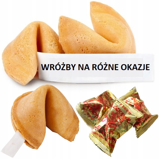 

Andrzejkowe Ciasteczka z Wróżbą Andrzejki 50 Sztuk
