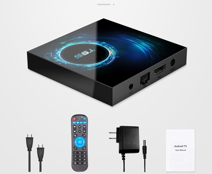 SMART TV BOX t95 Android 10 2/16GB + KLAWIATURA i8 Formaty dźwięku Audio CD MP3 WMA