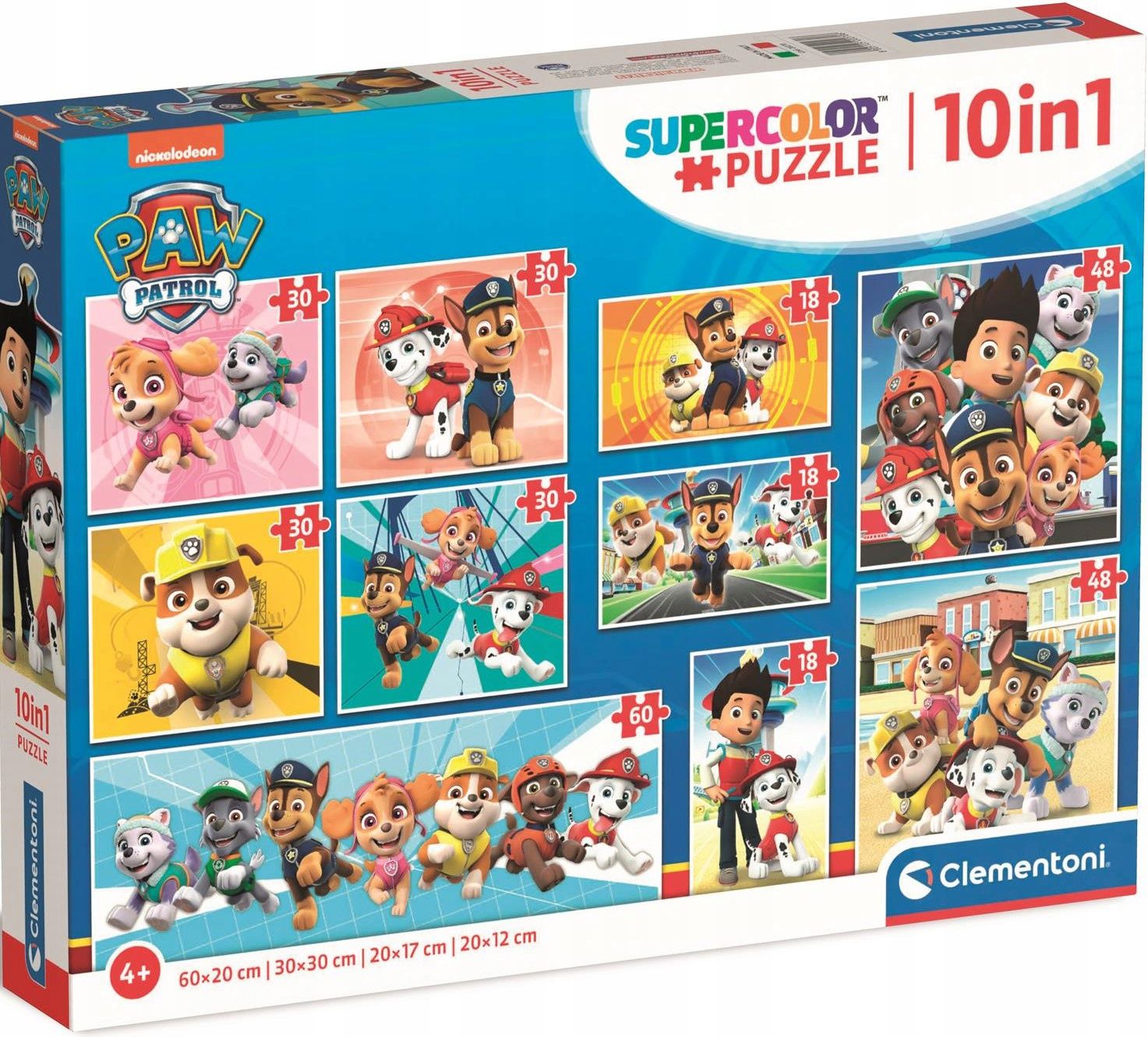 

Clementoni 10W1 Kolor Psi Patrol (puzzle)