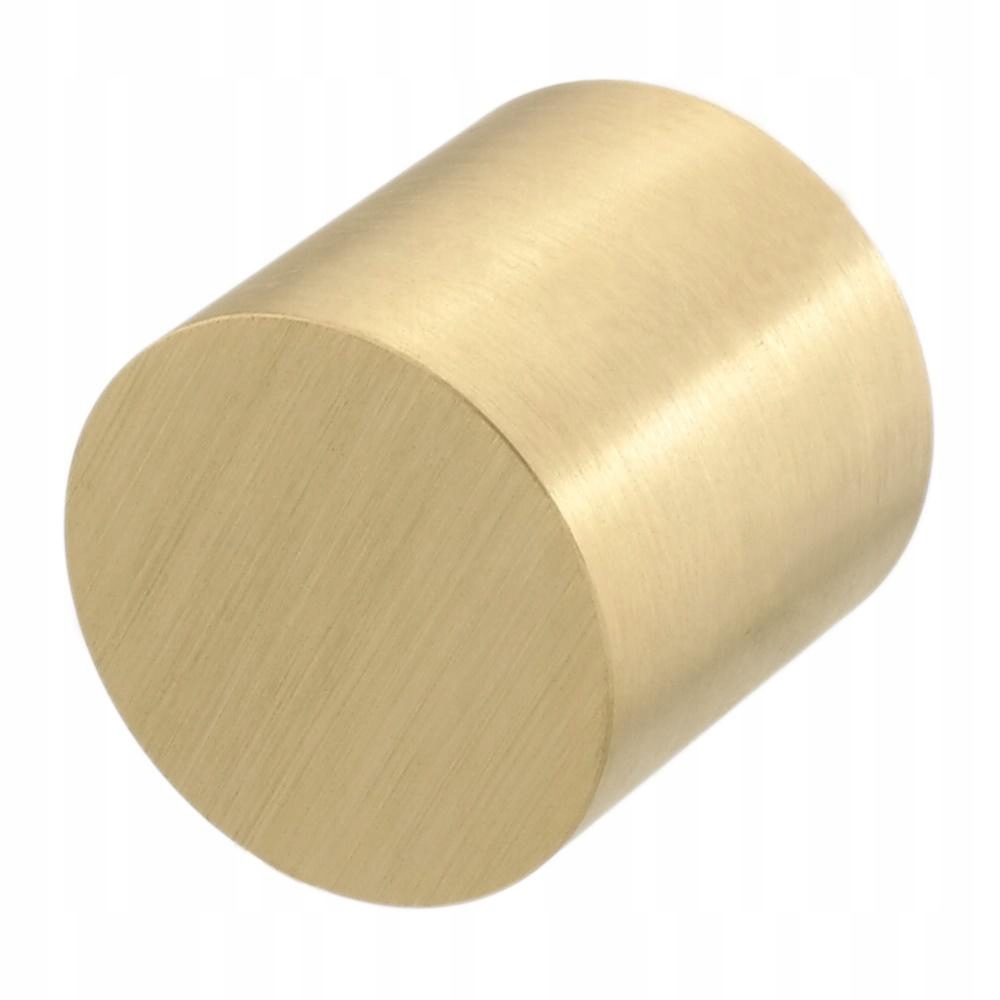 Jednoduché, elegantní zakončení lana, šňůra 40 mm, pro zábradlí – zlatá matná