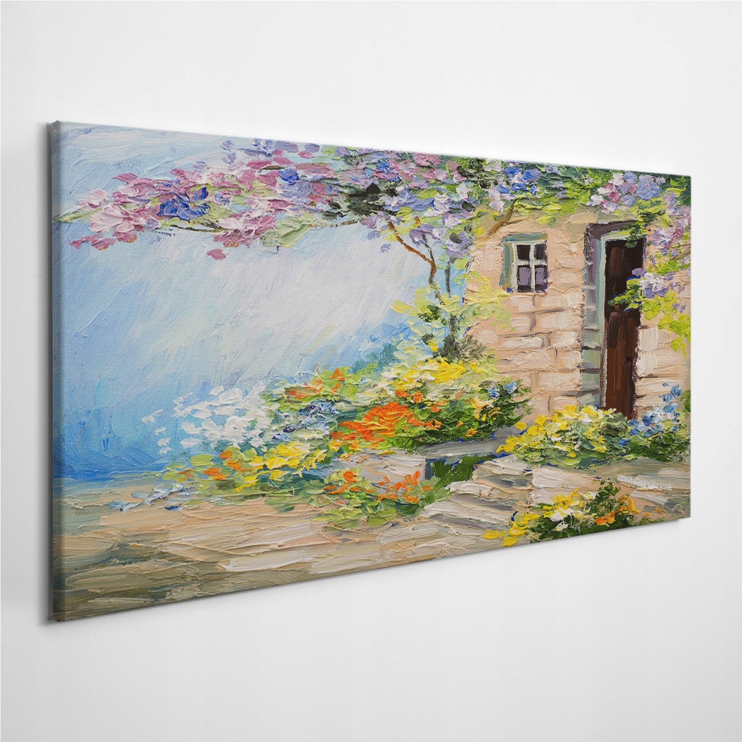 

Obrazy na płótnie Dom Ogród Kwiat Drzewo 140x70 cm