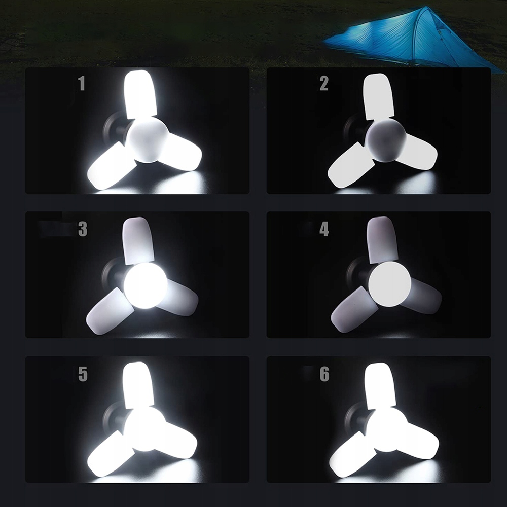 LAMPA KEMPINGOWA SOLARNA WISZĄCA LED ZEWNĘTRZNA Model LAMPA