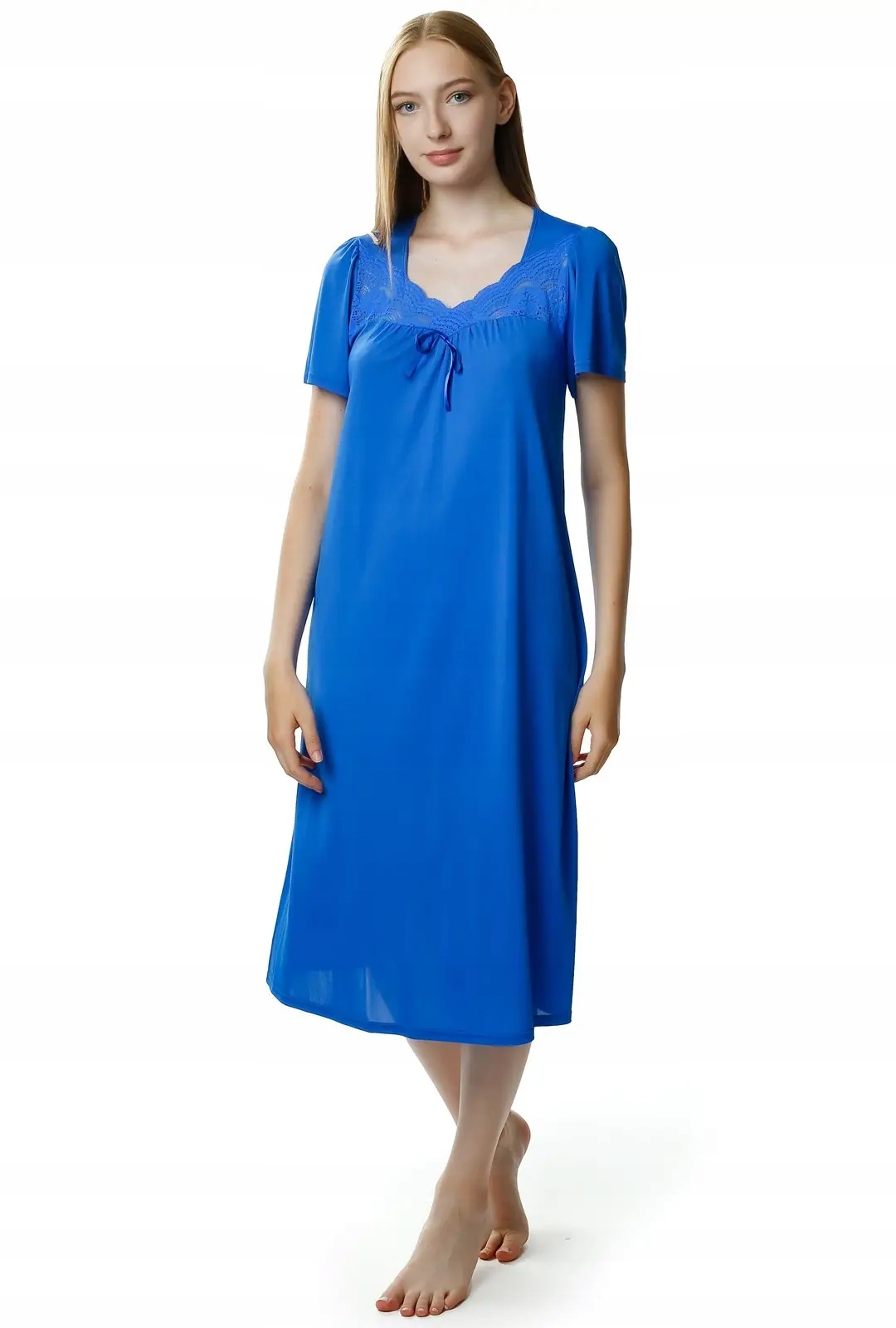 MEWA Kobieca koszula nocna Berenika szafirowy 48