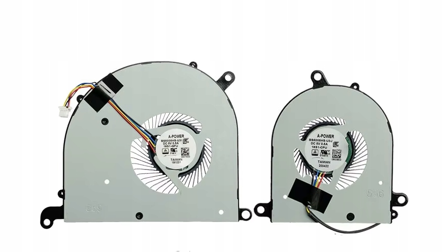 Ventilátor Cpu Gpu Komplet Msi Modern PS63 8M 8RC MS-16S1 MS-16S2 BS5005HS