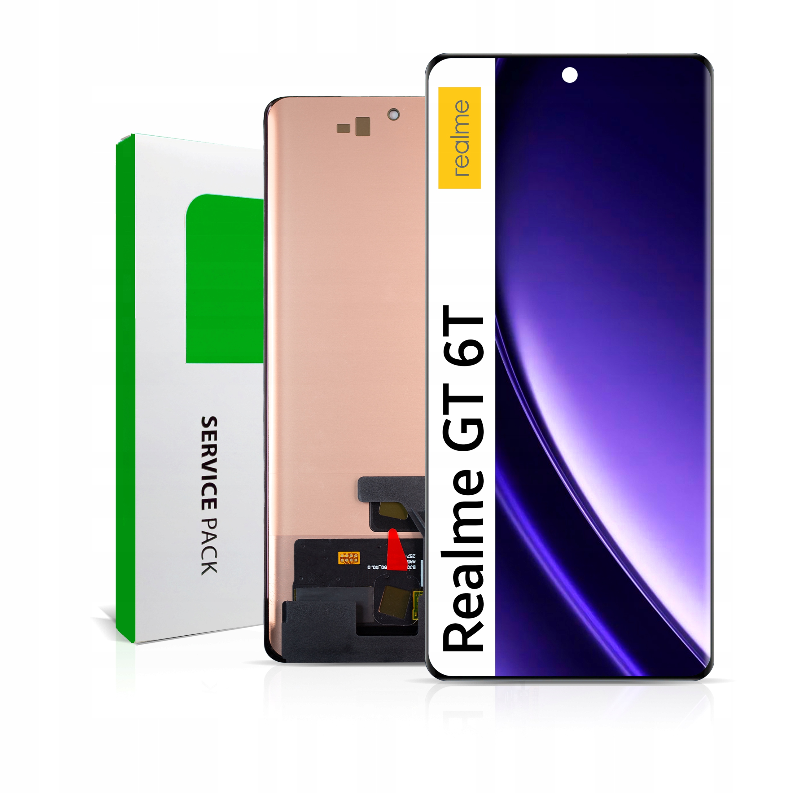 RMX3853 LCD Realme Gt 6T Service Pack Displej Matrica Originál Zila