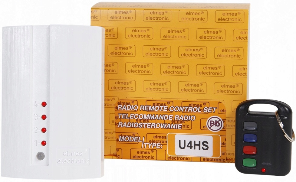RADIOLINIA 4-KANAŁOWA U4HS 12V ELMES 1 PILOT