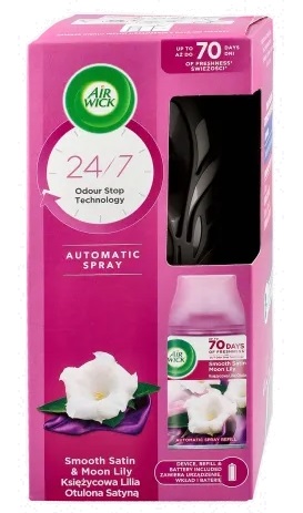 Air Wick Freshmatic Osviežovač vzduchu Mesačná ľalia Komplet 250 ml