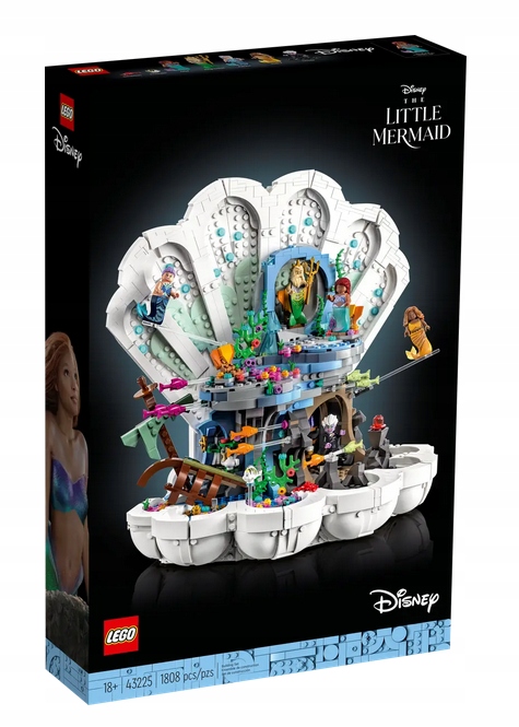 Lego 43225 Disney Královská Mušle Malé Mořské Víly