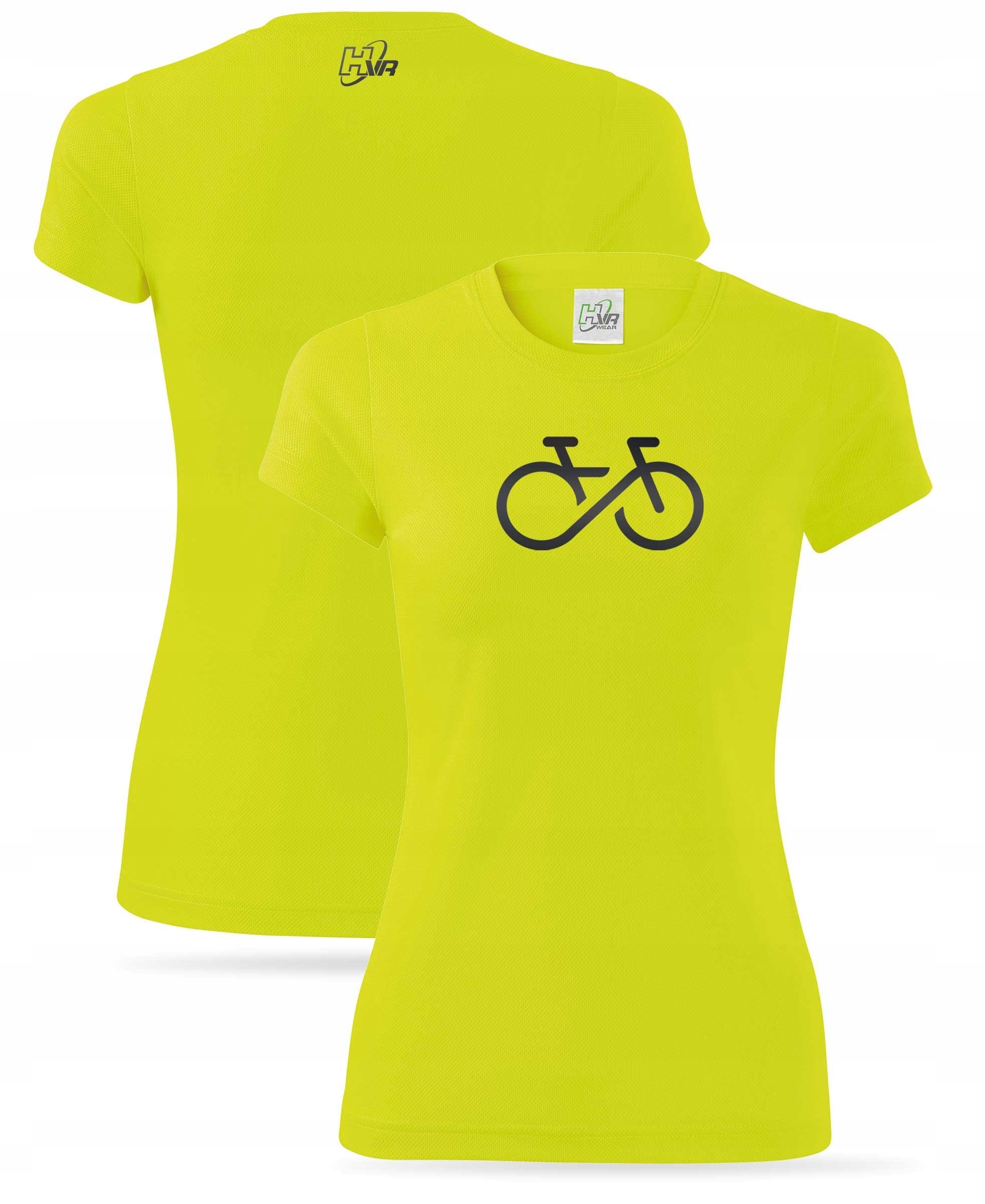 Damska koszulka techniczna nadruk odblaskowy ROWER Marka inna