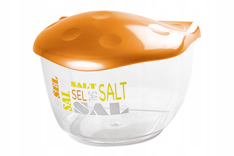 HEGA Solniczka, pojemnik na sól NAPISY 0.8 L - mix Marka inna