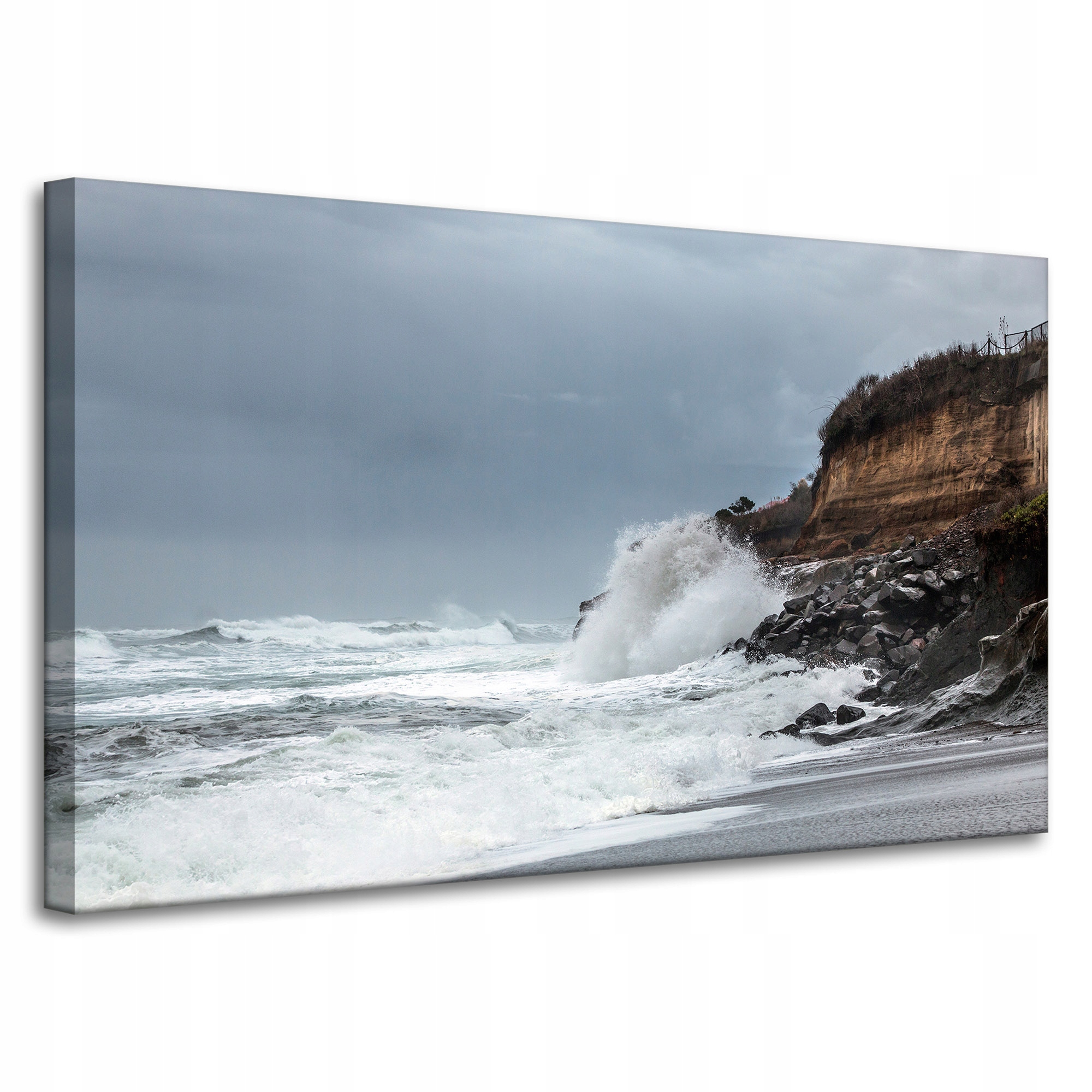 Obrazy na plátně Příroda Vlna Útes Pláž 100x60 cm