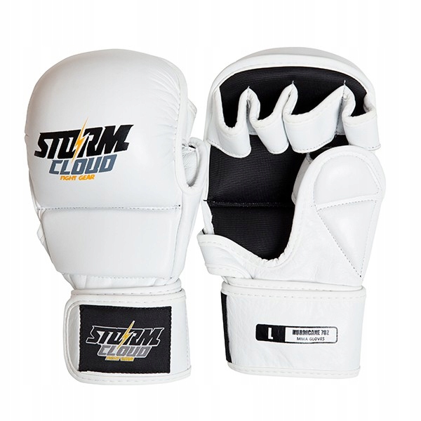 StormCloud Rękawice Mma Hurricane 2.0 Sparingowe Białe 7oz XL