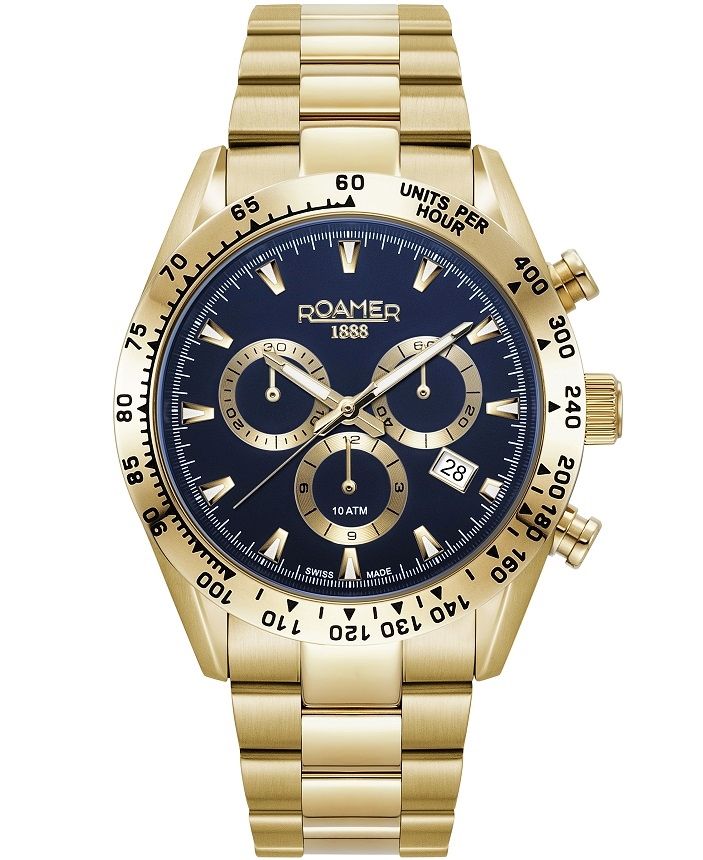 Roamer Monza 100 Chrono 850837-48-45-20 42 mm 10ATM