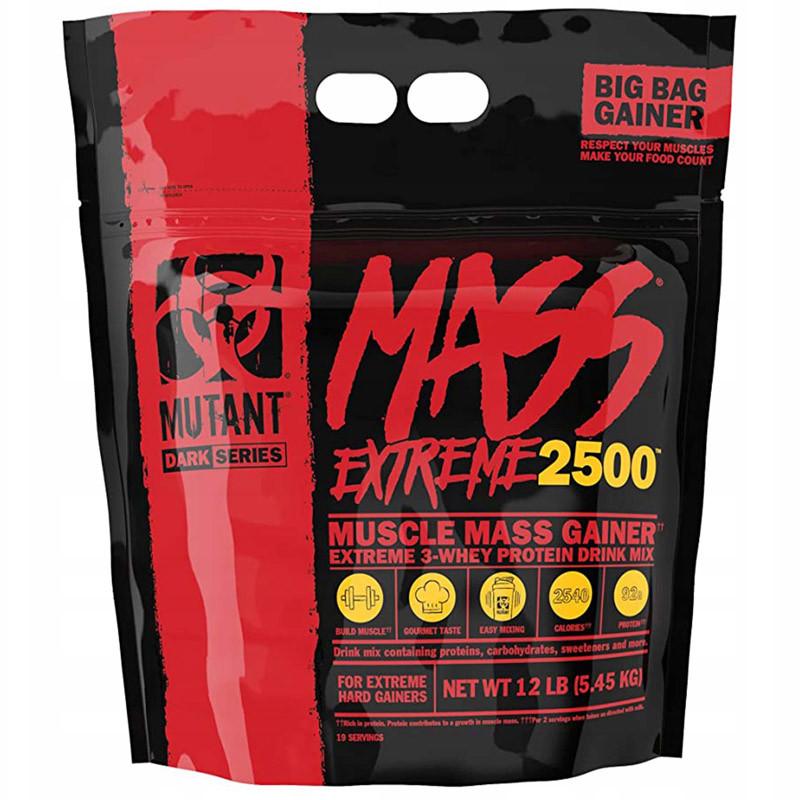 Pvl Mutant Mass Extreme 2500 5450 g Gainer Aminokyseliny Regenerace