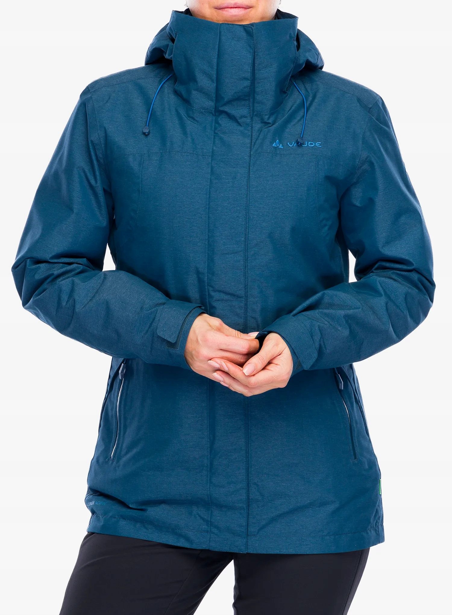 Dámská bunda Vaude Skomer 3in1 Jacket II dark sea uni 42 (L)