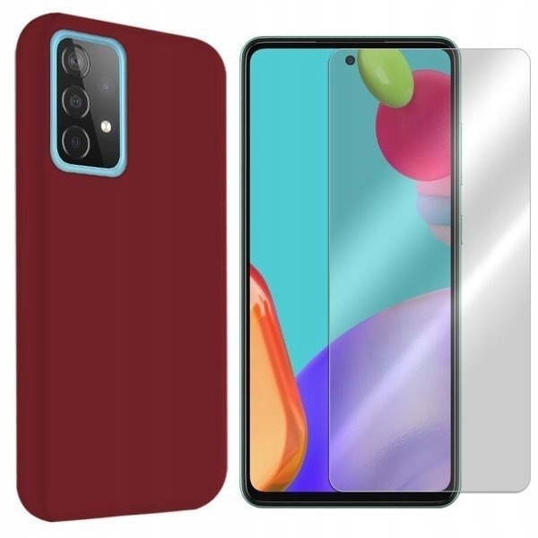 

Etui Do Samsung Galaxy A52 Pokrowiec Velvet +szkło