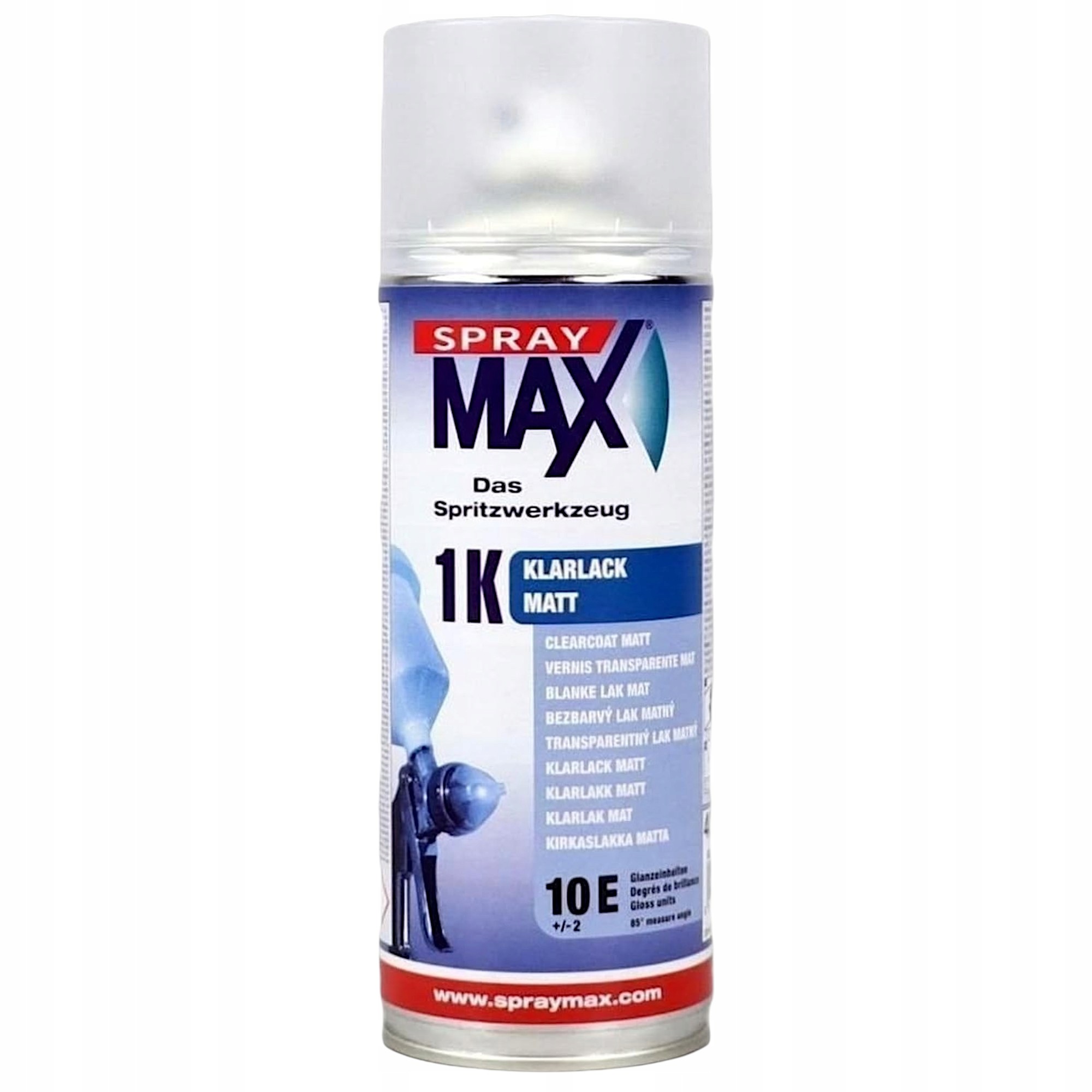 Spraymax Lakier Bezbarwny Matowy Spray 400ML Mat