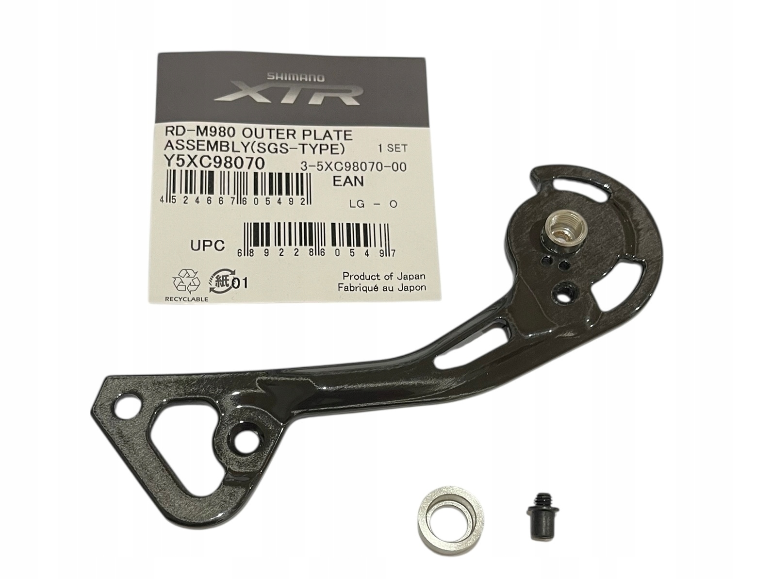 Wózek zewnętrzny przerzutki tylnej Shimano RD-M980 Xtr, Sgs długi