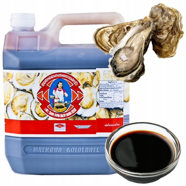 Sos Ostrygowy z Ostryg Gęsty Kanister 4,5 Litra 4500ml Maekrua