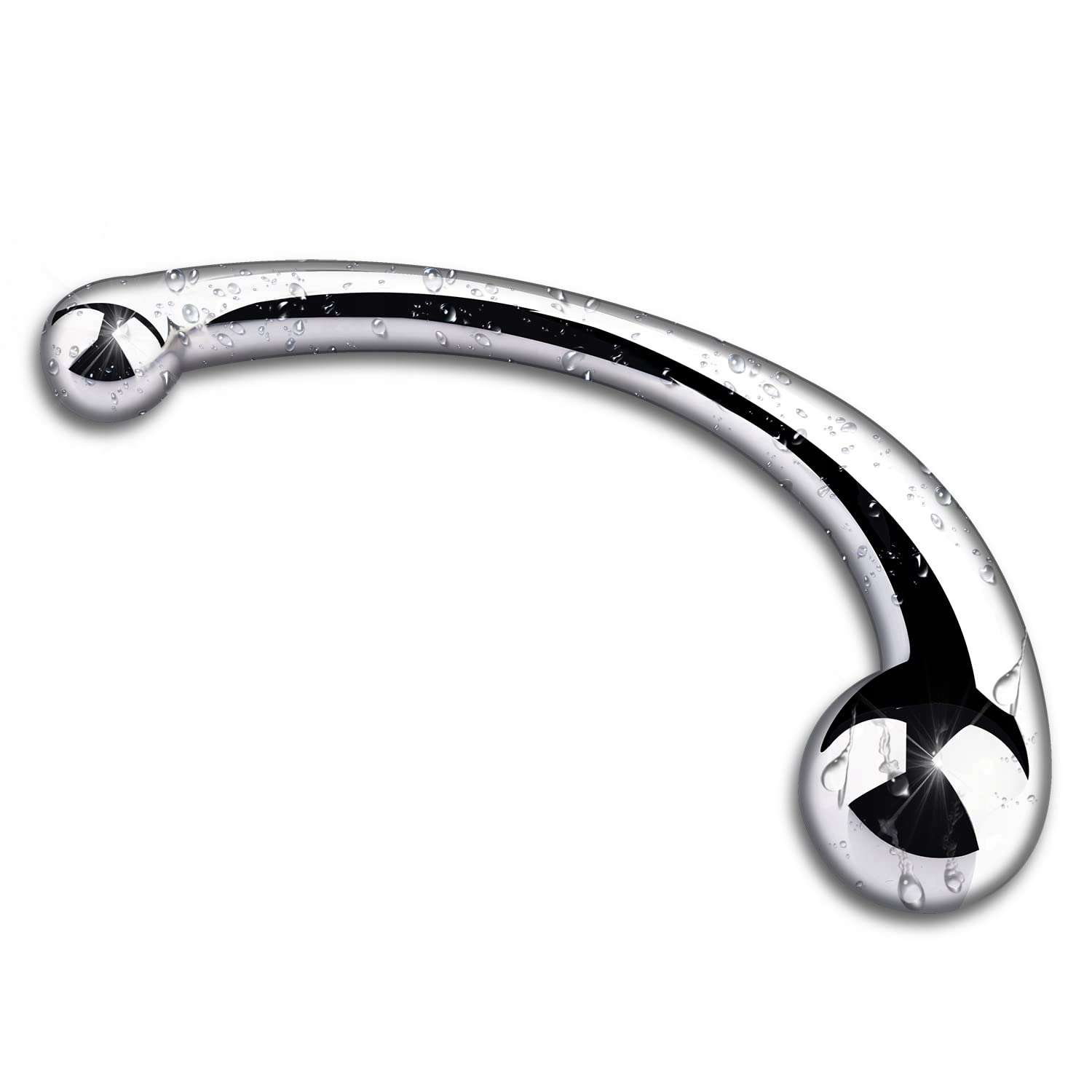DOPPELKOPF Metalowy Dildo Analny G-Punkt Stymulator Dla Kobiet i Mężczyzn