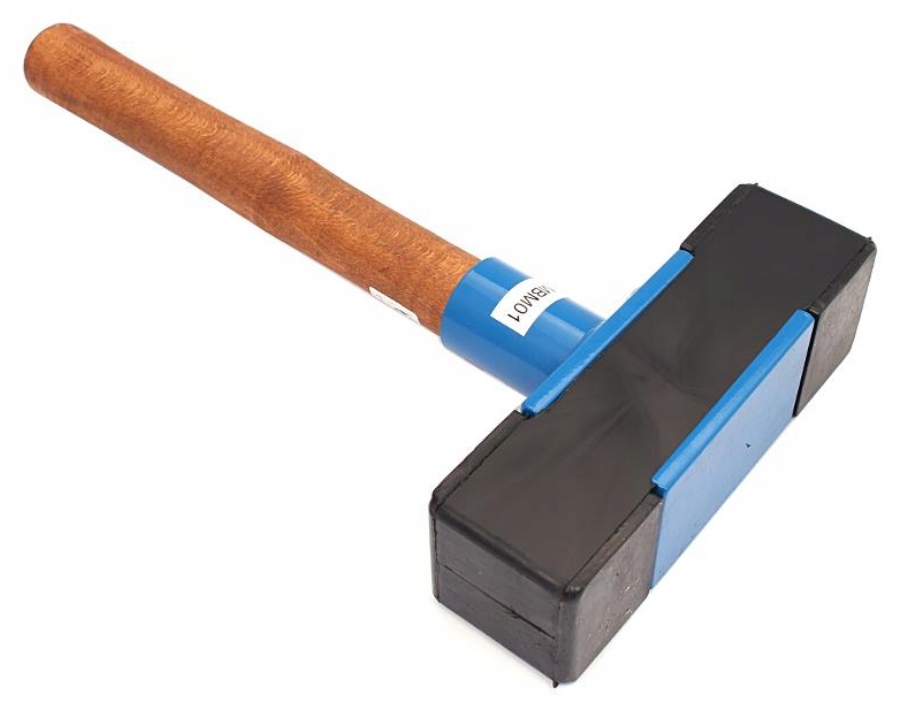 Gumové Kladivo Profesionální 2.0 kg 375 mm Obdélníkový Obuch