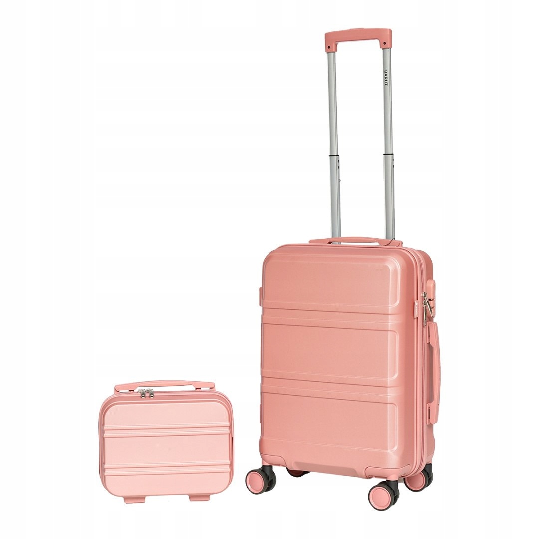 Kabinový kufr kufřík v barvě rosegold