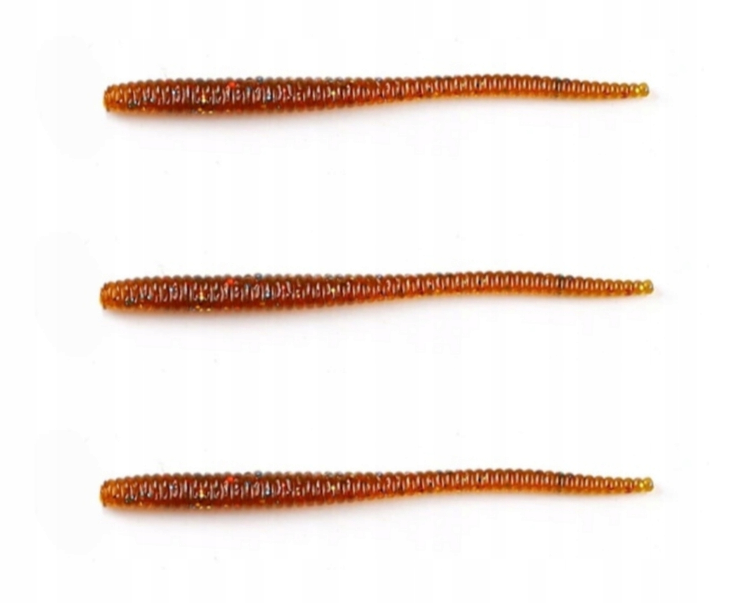 TROUT WORM ROBAK,GUMA PŁYWAJĄCA 8cm 3 sztuki