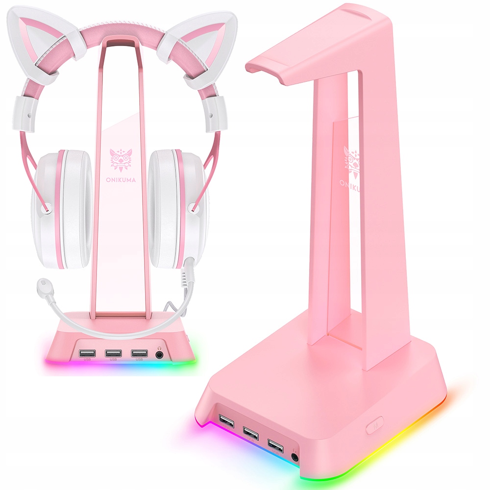 

Onikuma Stojak Uchwyt Podstawka Na Słuchawki Rgb