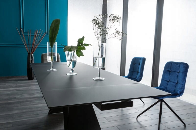 Stół rozkładany WESTIN 160(240)x90 czarny Głębokość mebla 90 cm