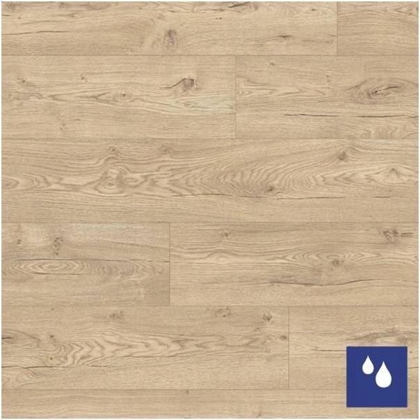 Panele Podłogowe Dąb Olchon Beżowo-piaskowy Wodoodporne AC4 8 mm V4 2.54m2
