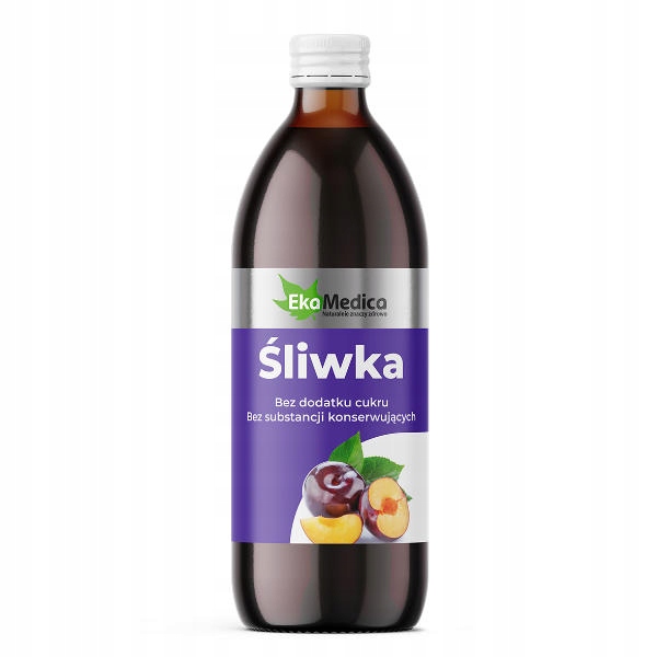 

Sok ze śliwek 100% bez cukru 500ml