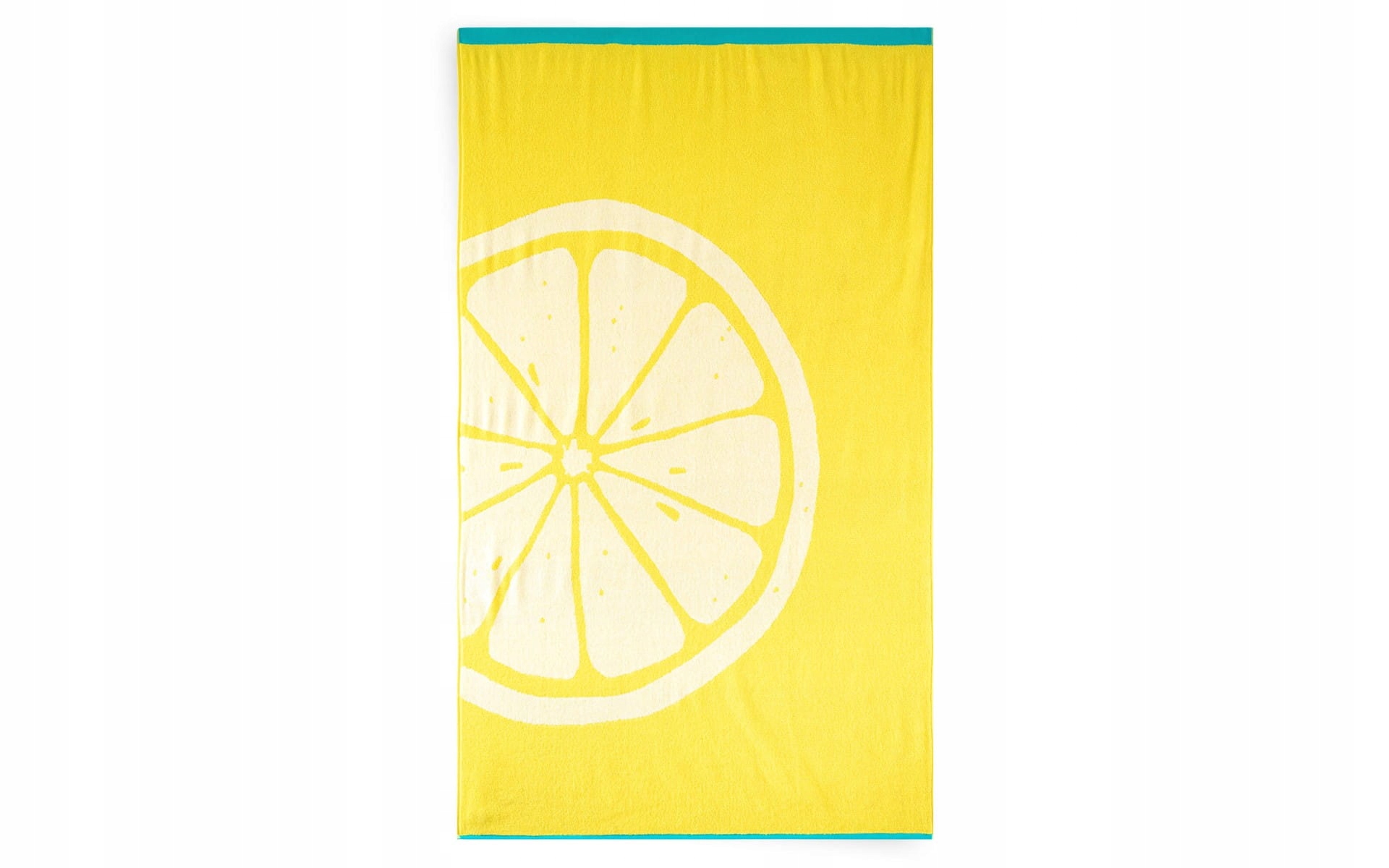 Velký plážový ručník bavlna 100x160 Citron