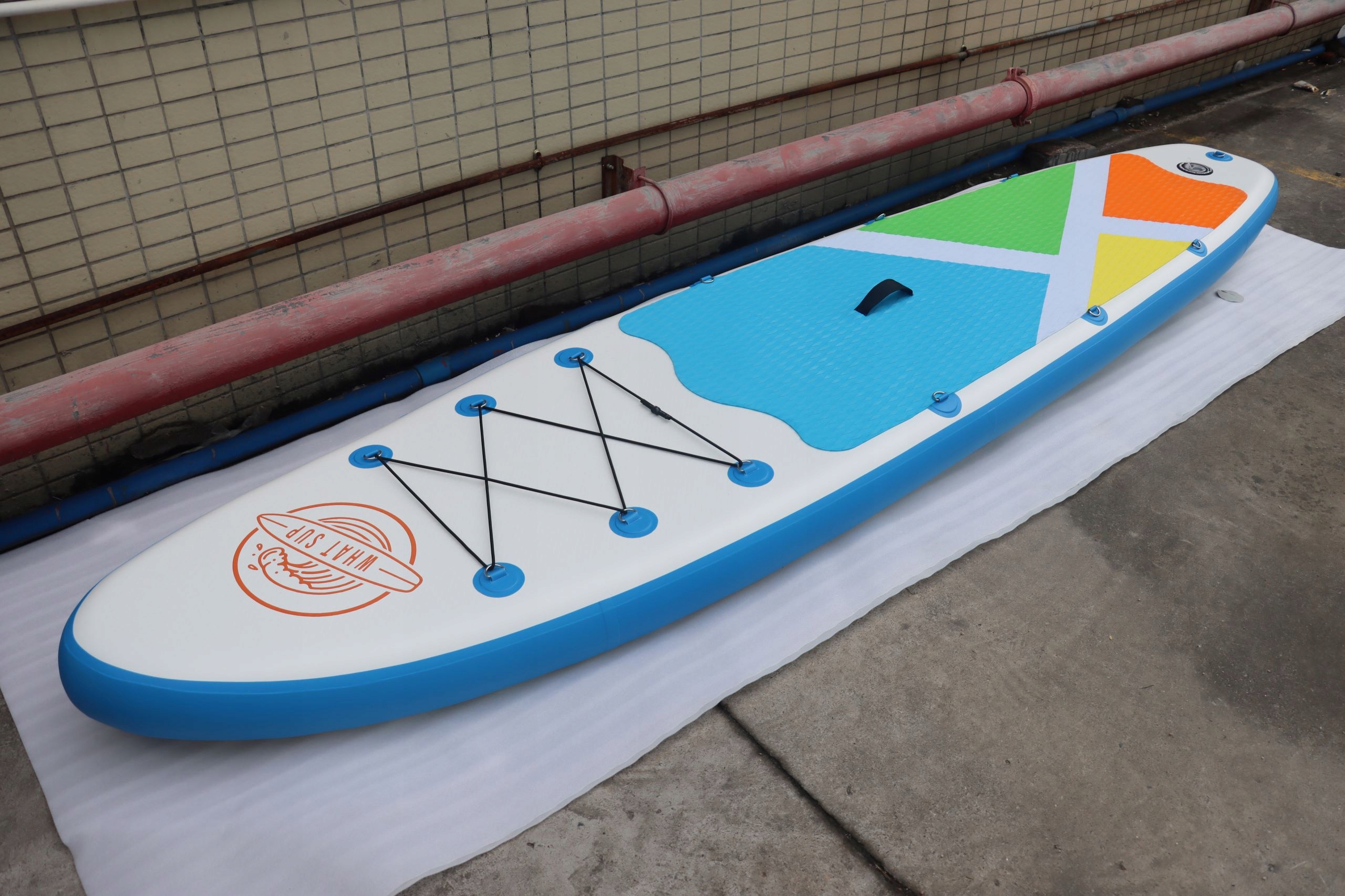 Deska SUP SURF paddle pompowana 325x80x15 wiosło akcesoria ZESTAW XXL Model SUP022