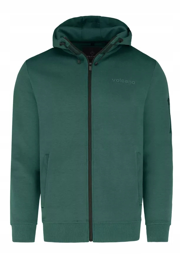 Pánská rozepínací mikina s kapucí s kapucí Volcano B-piter 3XL