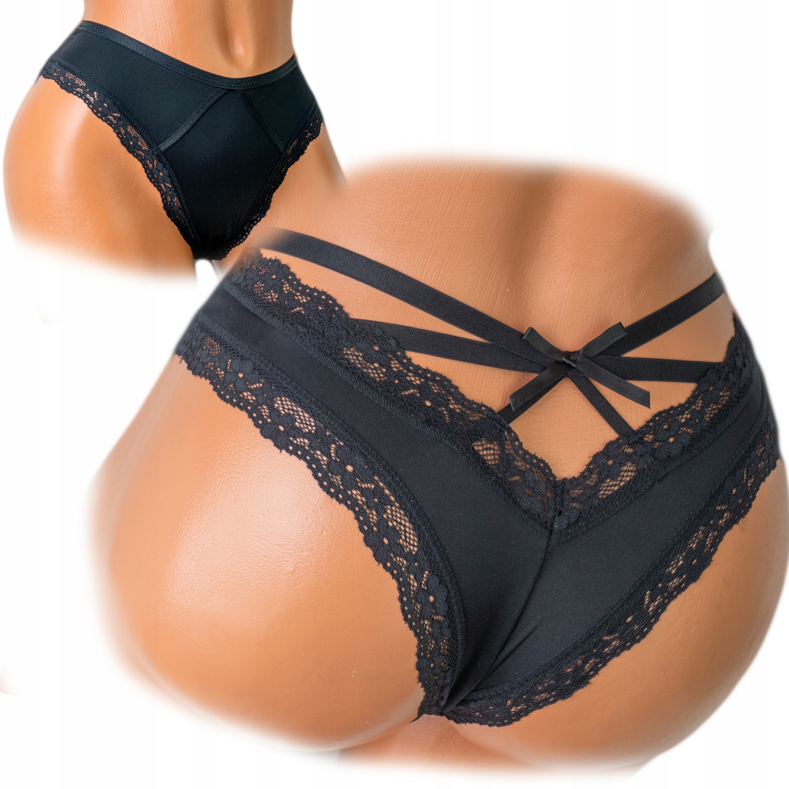 

Sexy Zmysłowe Stringi Majtki figi Koronka S/m
