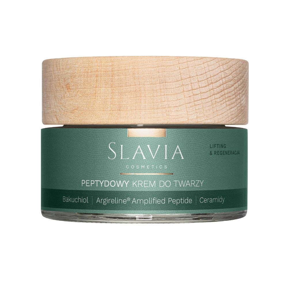 Krem peptydowy do twarzy Lifting i Regeneracja Slavia Cosmetics 50 ml