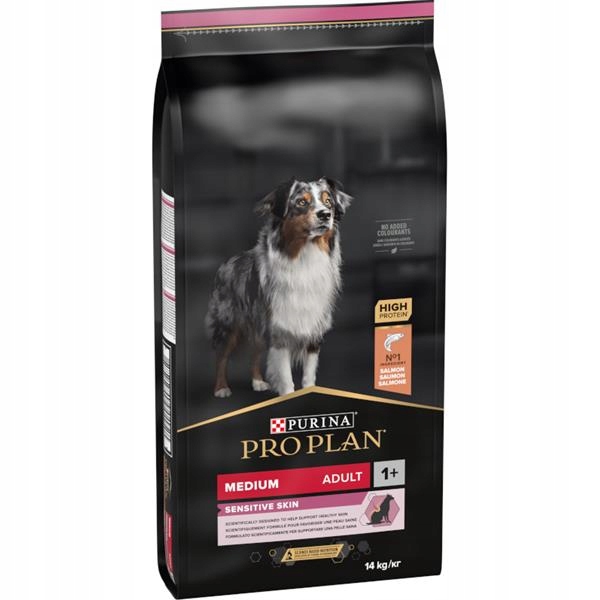 Levně ProPlan Dog Adult Medium SensitiveSkin Salmon 14kg