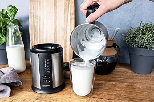CLOER Indukcyjny Spieniacz Do Mleka 600ml Stal Nierdzewna — miniatura 6