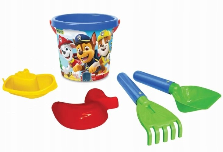 

Paw Patrol Kpl. do piasku 5 el. wiadro 1l. Wader