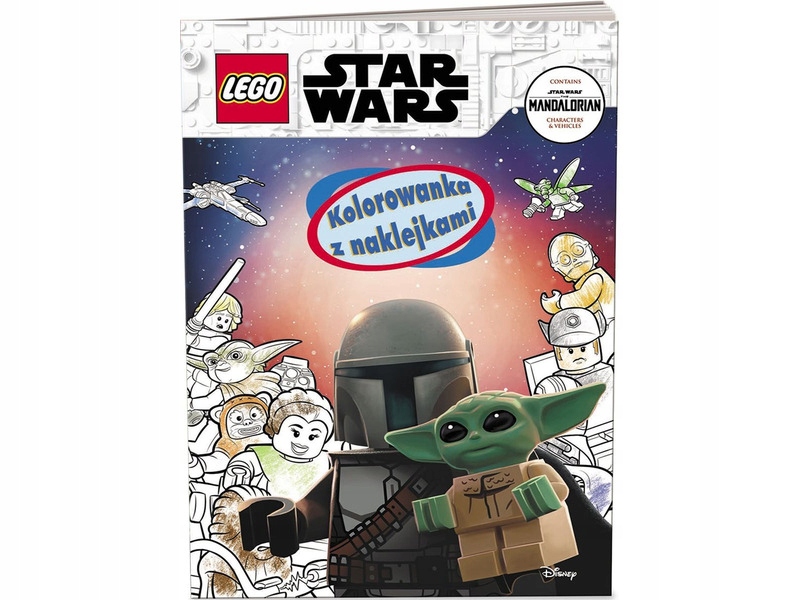 

Kolorowanka Lego Star Wars z naklejkami NA-6302