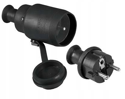 

Gniazdo Wtyk Gumowe Hermetyczne Czarne Lumixa