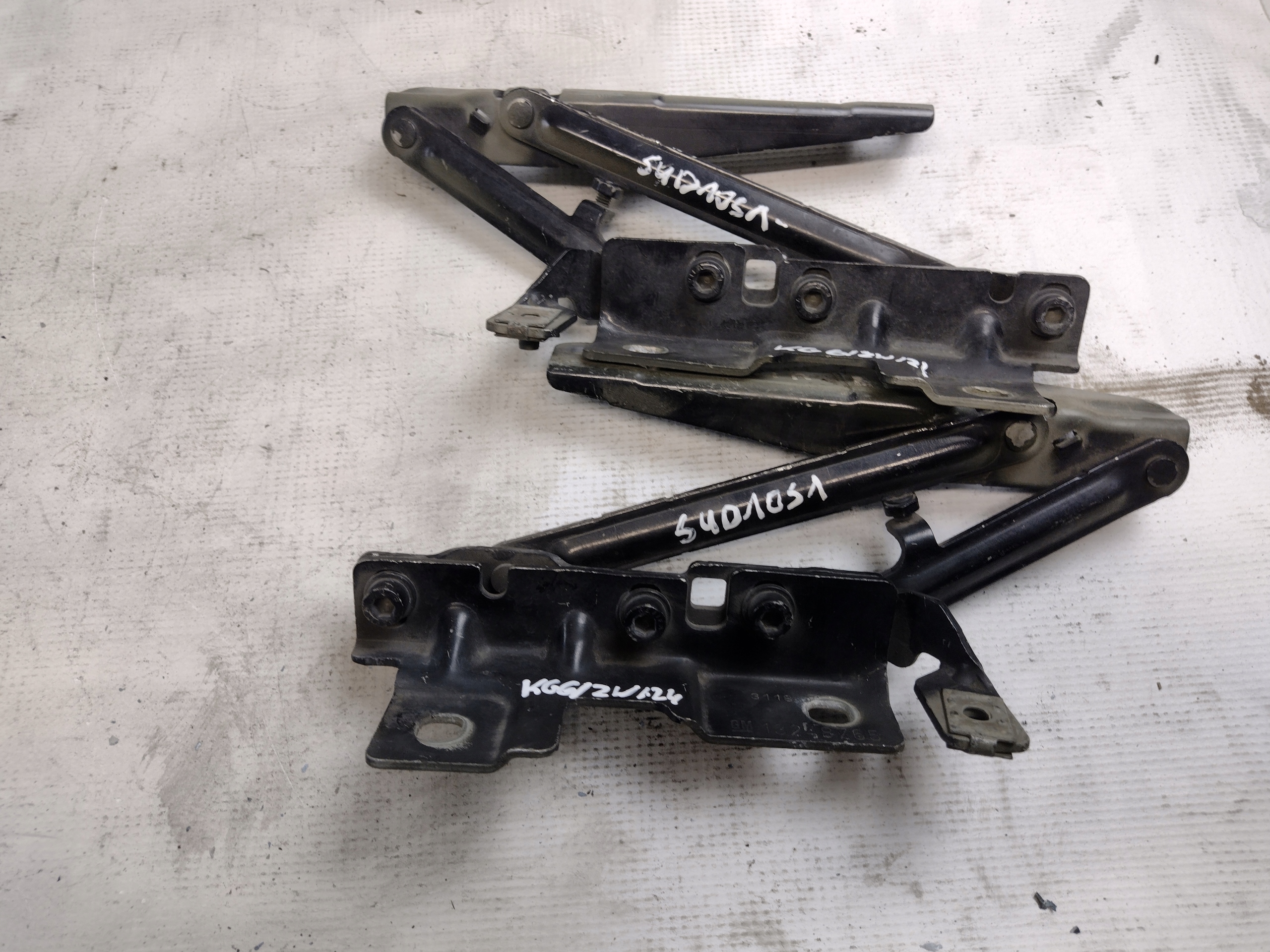 Cerniere cofano Opel Insignia A 12841600 12841601