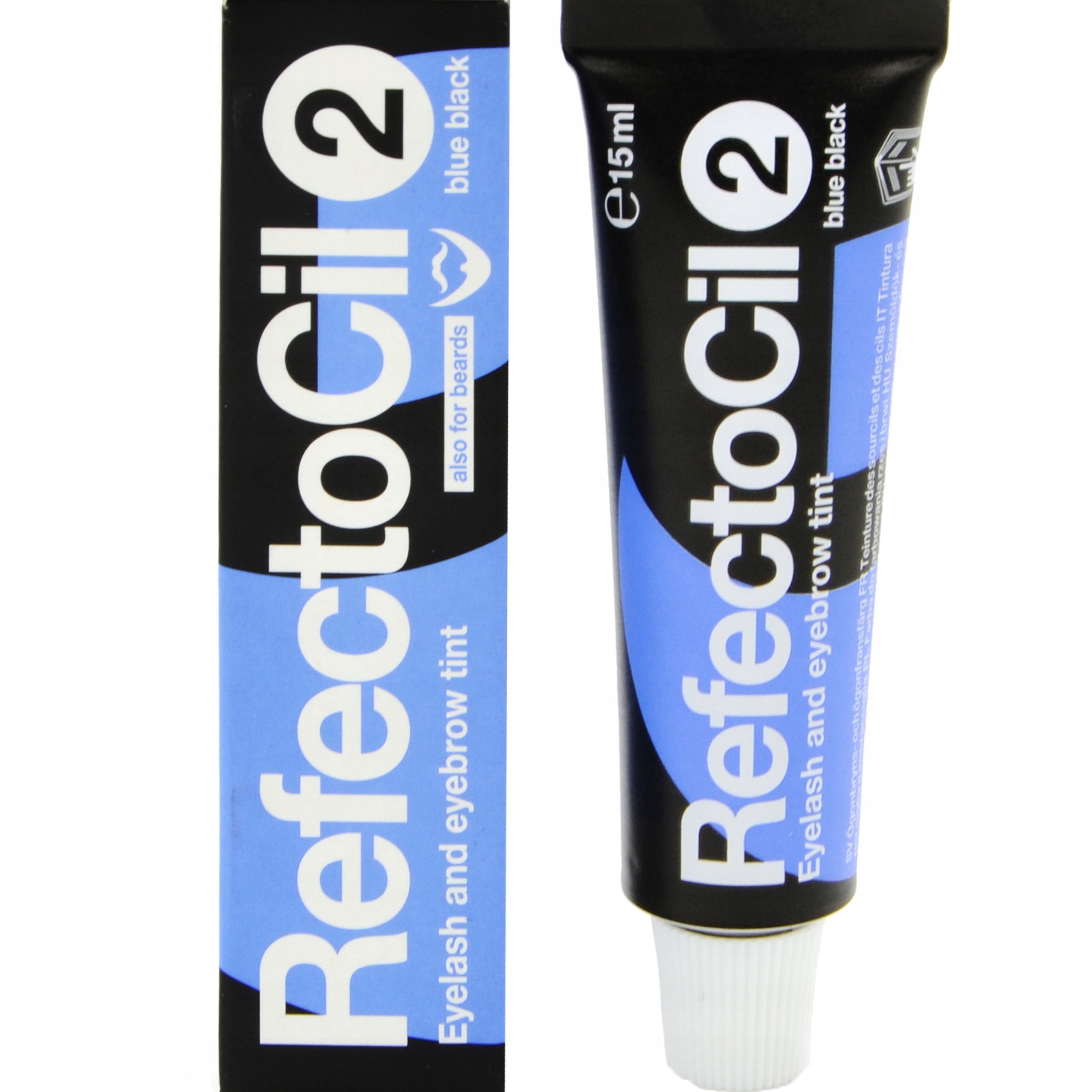 

Henna Do Brwi RefectoCil Brow 2 Czarno-niebieski