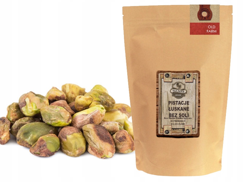 Levně Přírodní Pistácie Loupané Bez Soli 500 G Loupané